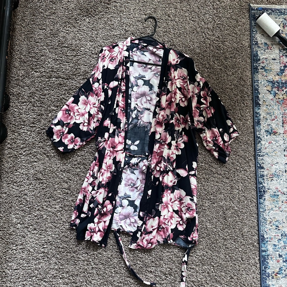 Pink blush Maternity Robe